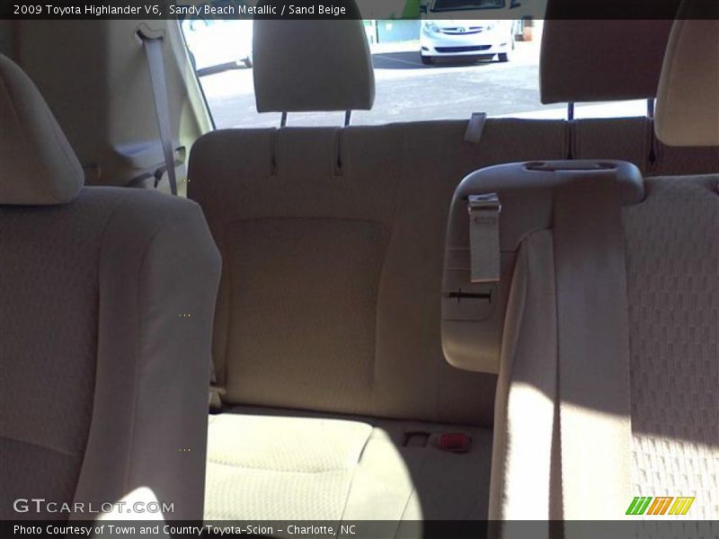 Sandy Beach Metallic / Sand Beige 2009 Toyota Highlander V6