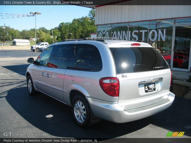 Bright Silver Metallic / Taupe 2001 Chrysler Town & Country EX