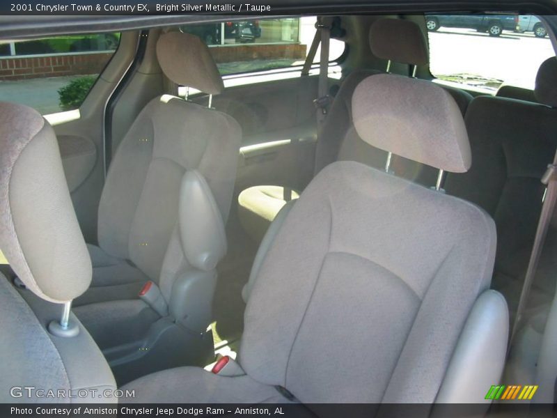 Bright Silver Metallic / Taupe 2001 Chrysler Town & Country EX
