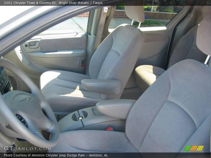 Bright Silver Metallic / Taupe 2001 Chrysler Town & Country EX