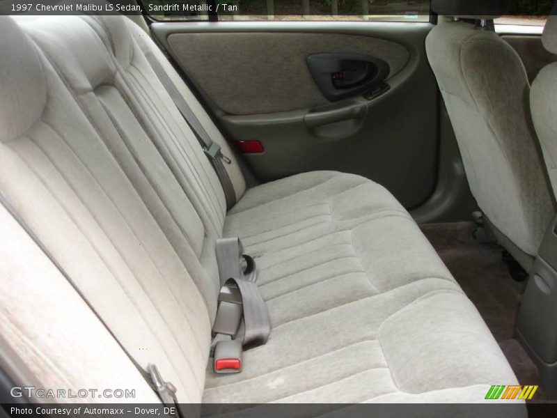 Sandrift Metallic / Tan 1997 Chevrolet Malibu LS Sedan