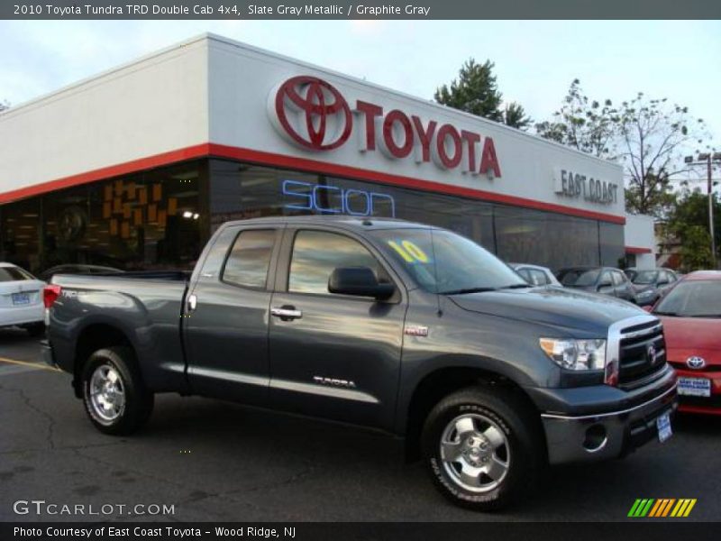 Slate Gray Metallic / Graphite Gray 2010 Toyota Tundra TRD Double Cab 4x4