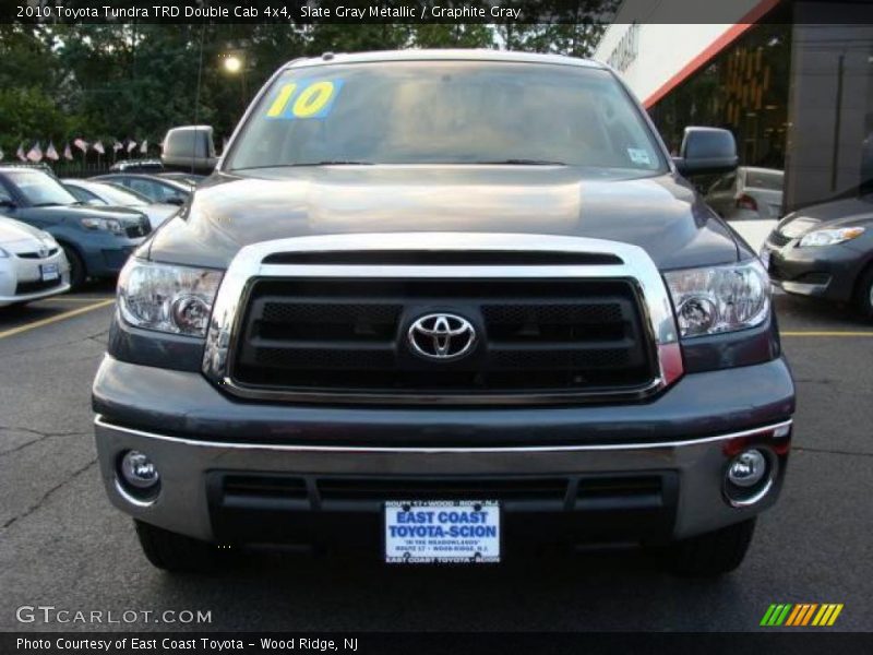 Slate Gray Metallic / Graphite Gray 2010 Toyota Tundra TRD Double Cab 4x4