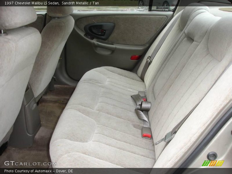 Sandrift Metallic / Tan 1997 Chevrolet Malibu LS Sedan