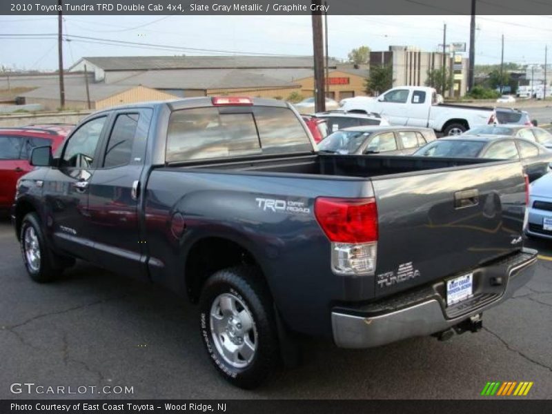 Slate Gray Metallic / Graphite Gray 2010 Toyota Tundra TRD Double Cab 4x4