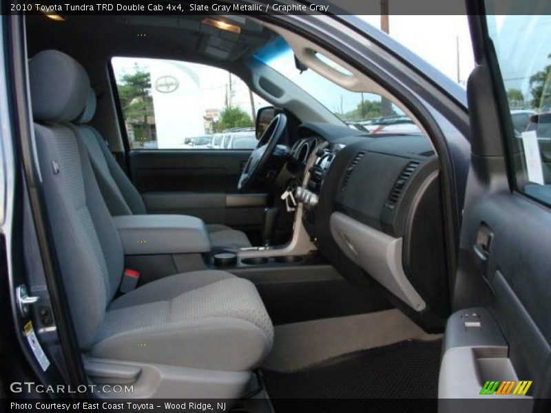 Slate Gray Metallic / Graphite Gray 2010 Toyota Tundra TRD Double Cab 4x4
