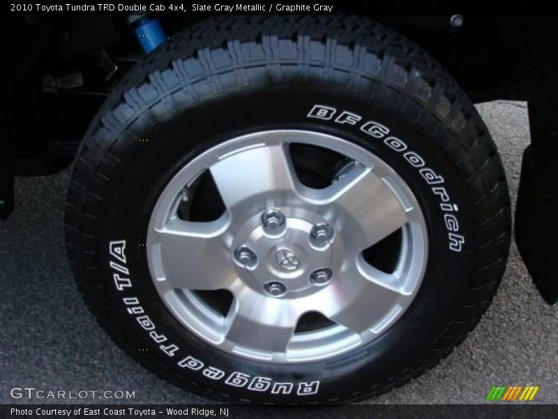 Slate Gray Metallic / Graphite Gray 2010 Toyota Tundra TRD Double Cab 4x4