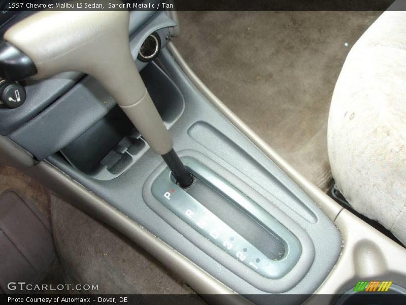 Sandrift Metallic / Tan 1997 Chevrolet Malibu LS Sedan