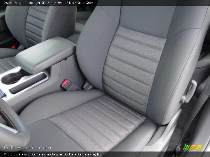 Stone White / Dark Slate Gray 2010 Dodge Challenger SE