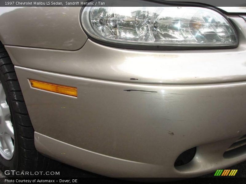 Sandrift Metallic / Tan 1997 Chevrolet Malibu LS Sedan