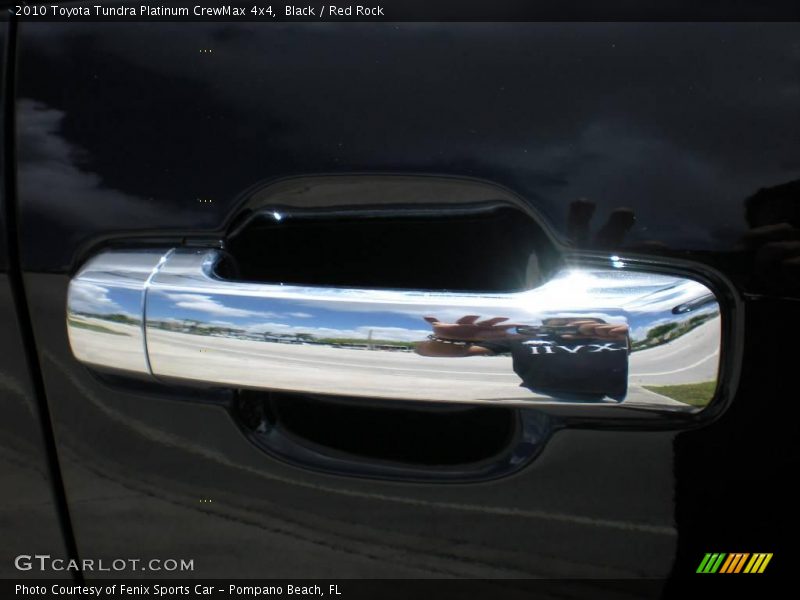 Black / Red Rock 2010 Toyota Tundra Platinum CrewMax 4x4