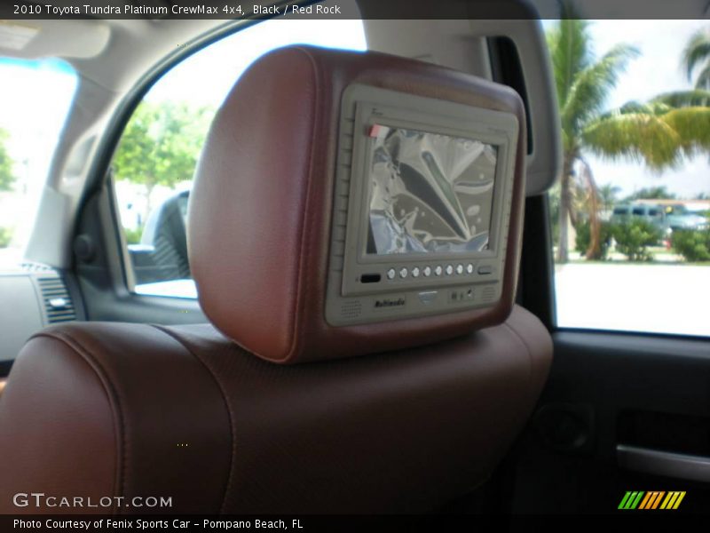Black / Red Rock 2010 Toyota Tundra Platinum CrewMax 4x4