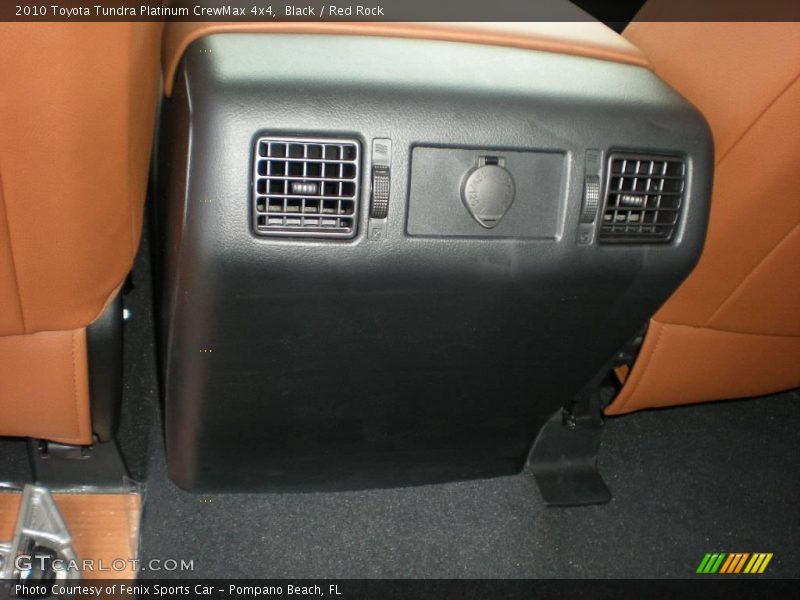 Black / Red Rock 2010 Toyota Tundra Platinum CrewMax 4x4