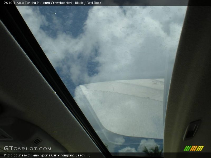 Black / Red Rock 2010 Toyota Tundra Platinum CrewMax 4x4