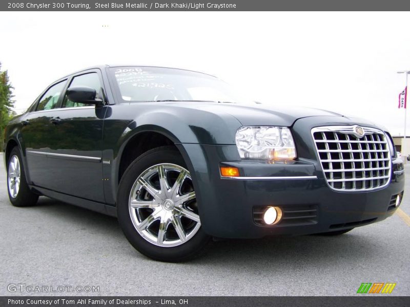 Steel Blue Metallic / Dark Khaki/Light Graystone 2008 Chrysler 300 Touring