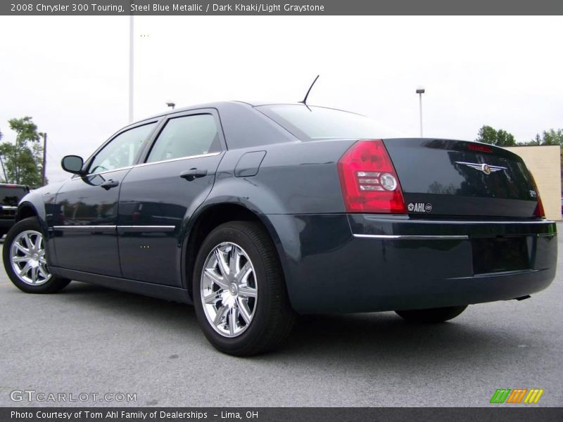 Steel Blue Metallic / Dark Khaki/Light Graystone 2008 Chrysler 300 Touring