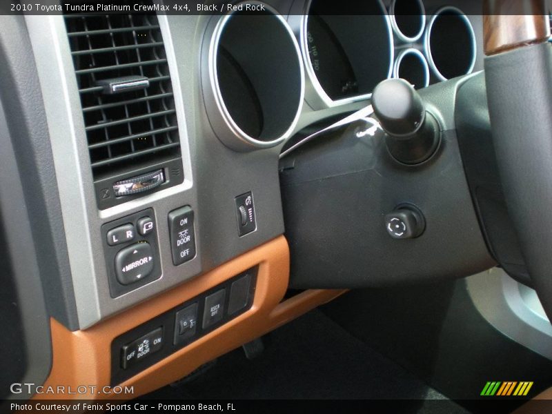 Black / Red Rock 2010 Toyota Tundra Platinum CrewMax 4x4