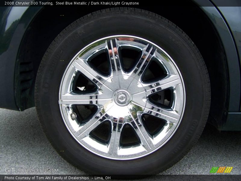 Steel Blue Metallic / Dark Khaki/Light Graystone 2008 Chrysler 300 Touring