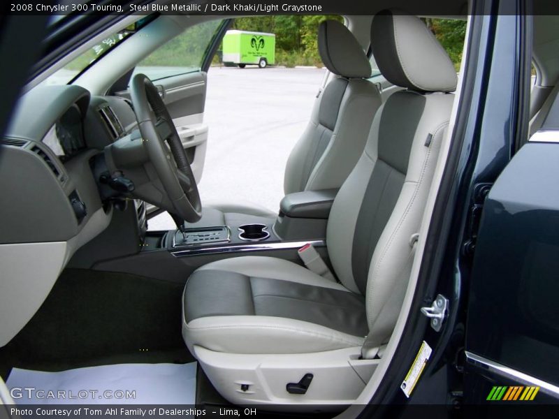 Steel Blue Metallic / Dark Khaki/Light Graystone 2008 Chrysler 300 Touring