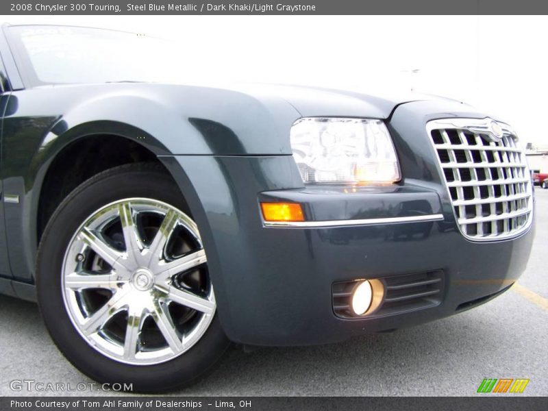 Steel Blue Metallic / Dark Khaki/Light Graystone 2008 Chrysler 300 Touring