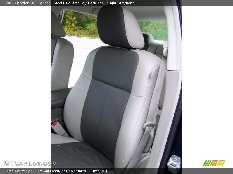 Steel Blue Metallic / Dark Khaki/Light Graystone 2008 Chrysler 300 Touring