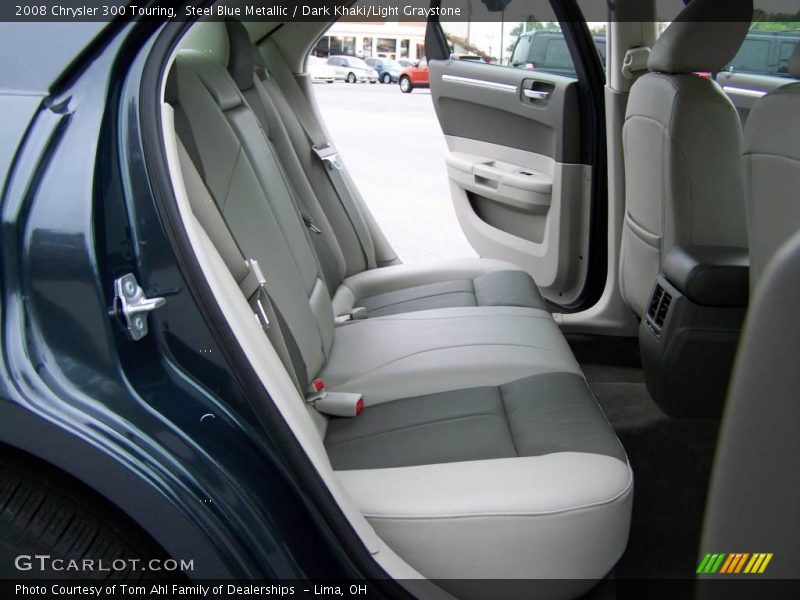 Steel Blue Metallic / Dark Khaki/Light Graystone 2008 Chrysler 300 Touring