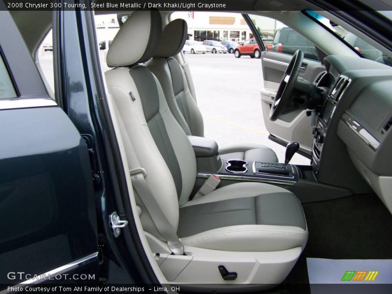 Steel Blue Metallic / Dark Khaki/Light Graystone 2008 Chrysler 300 Touring