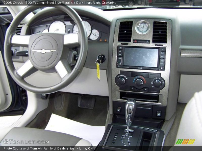 Steel Blue Metallic / Dark Khaki/Light Graystone 2008 Chrysler 300 Touring
