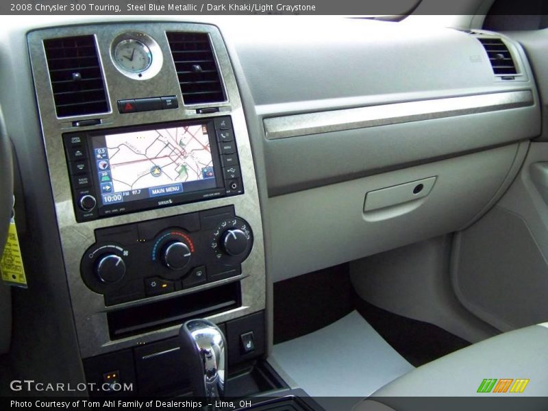Steel Blue Metallic / Dark Khaki/Light Graystone 2008 Chrysler 300 Touring