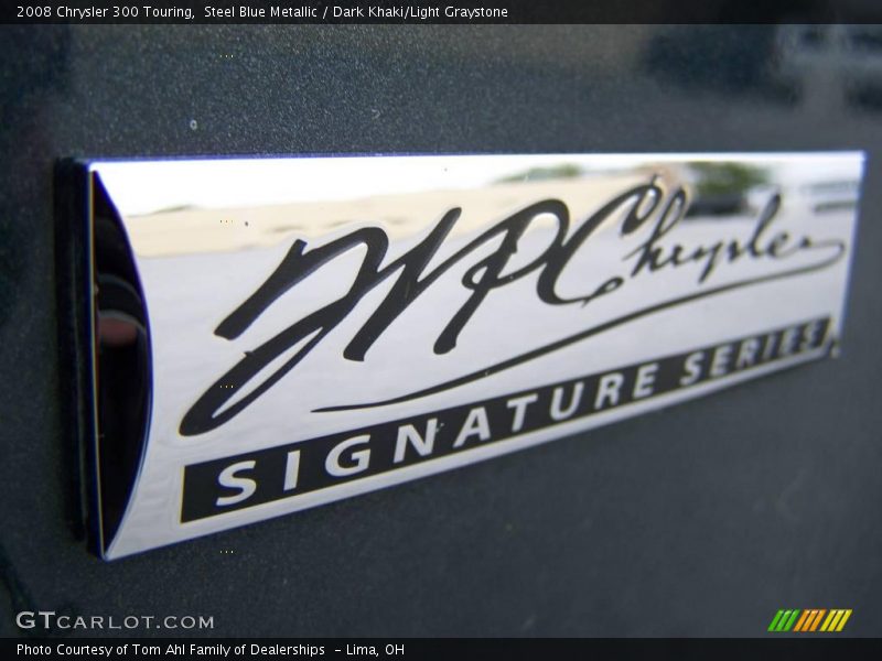 Steel Blue Metallic / Dark Khaki/Light Graystone 2008 Chrysler 300 Touring