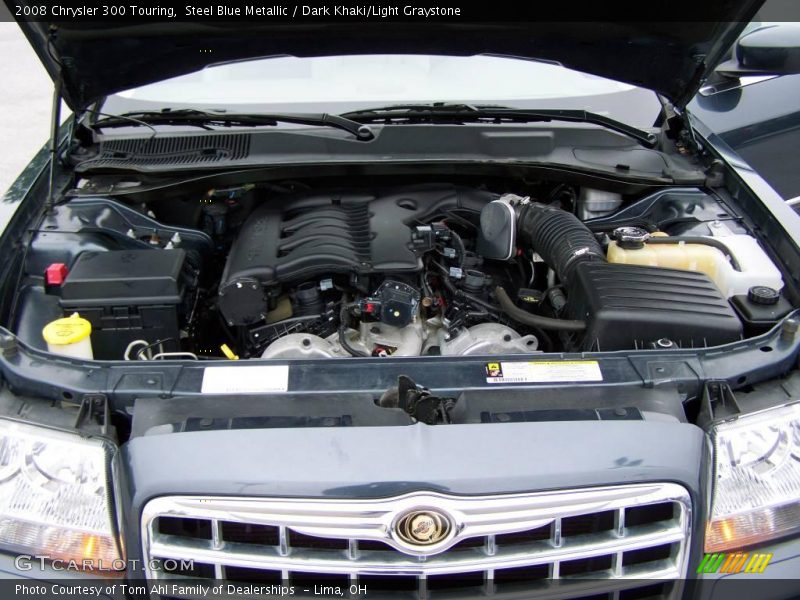 Steel Blue Metallic / Dark Khaki/Light Graystone 2008 Chrysler 300 Touring