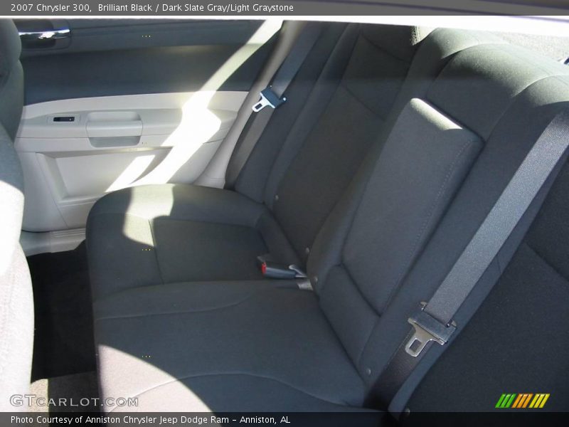 Brilliant Black / Dark Slate Gray/Light Graystone 2007 Chrysler 300