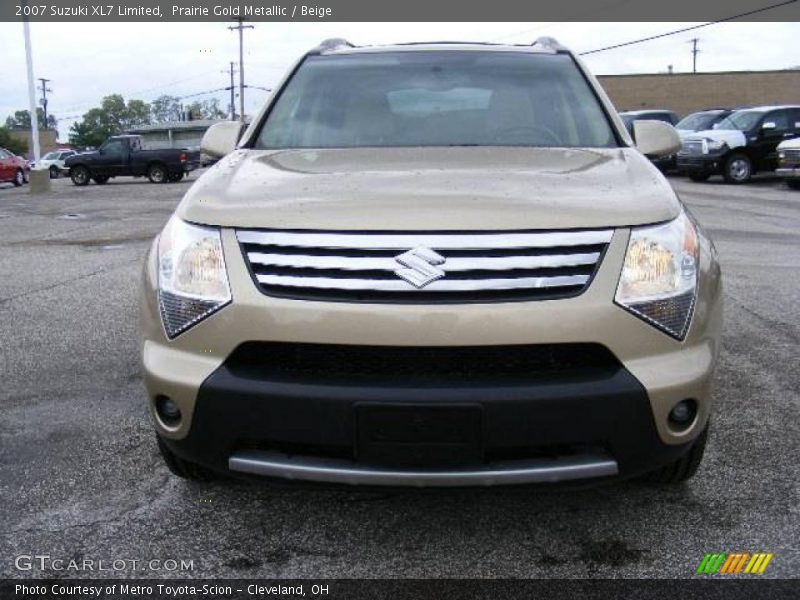 Prairie Gold Metallic / Beige 2007 Suzuki XL7 Limited