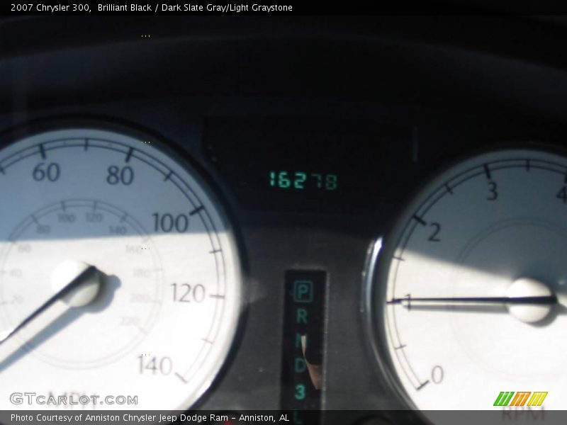 Brilliant Black / Dark Slate Gray/Light Graystone 2007 Chrysler 300