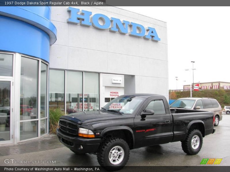 Black / Agate 1997 Dodge Dakota Sport Regular Cab 4x4