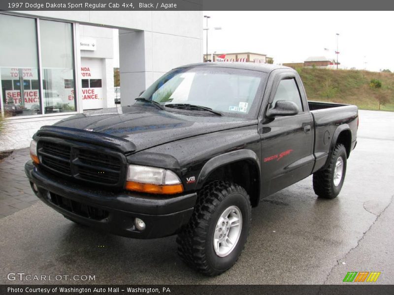 Black / Agate 1997 Dodge Dakota Sport Regular Cab 4x4