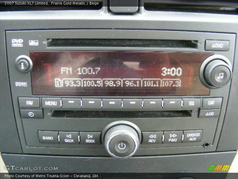 Prairie Gold Metallic / Beige 2007 Suzuki XL7 Limited