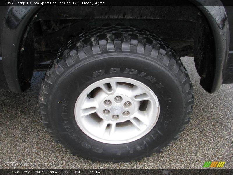 Black / Agate 1997 Dodge Dakota Sport Regular Cab 4x4