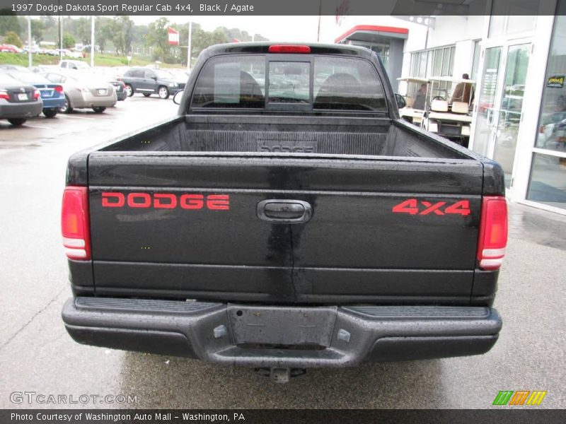 Black / Agate 1997 Dodge Dakota Sport Regular Cab 4x4