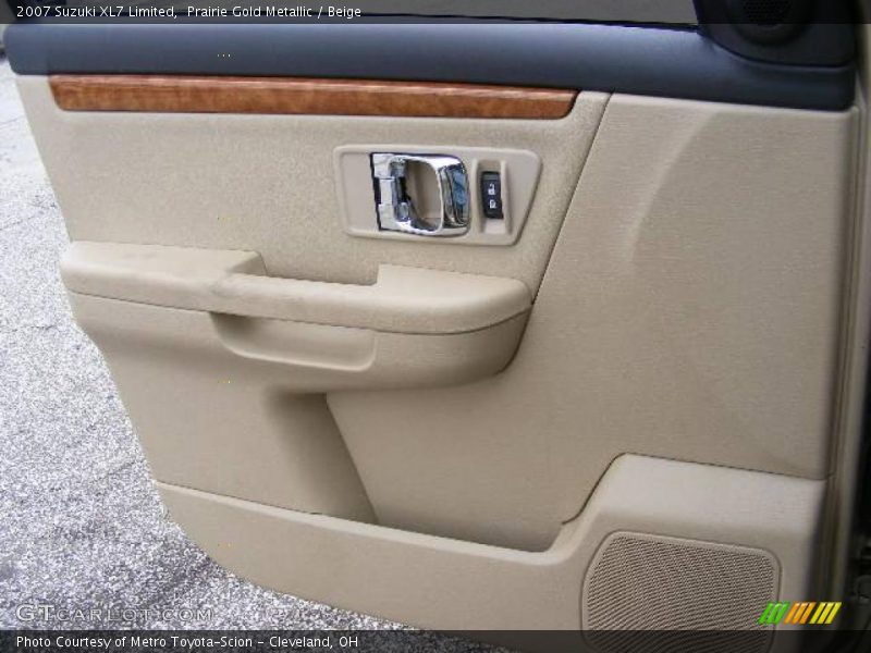 Prairie Gold Metallic / Beige 2007 Suzuki XL7 Limited
