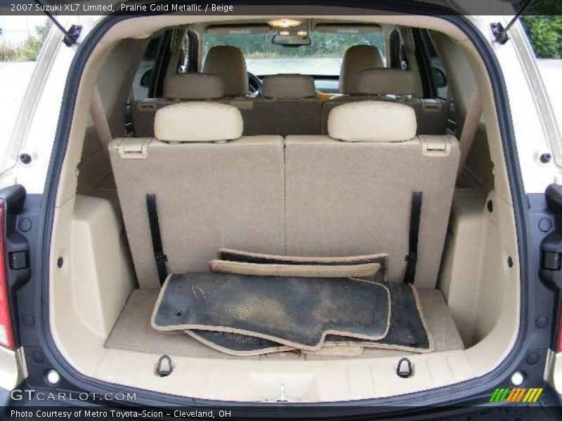 Prairie Gold Metallic / Beige 2007 Suzuki XL7 Limited