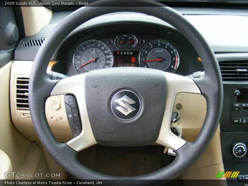 Aspen Gold Metallic / Beige 2008 Suzuki XL7