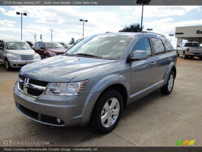 Silver Steel Metallic / Dark Slate Gray 2010 Dodge Journey SXT