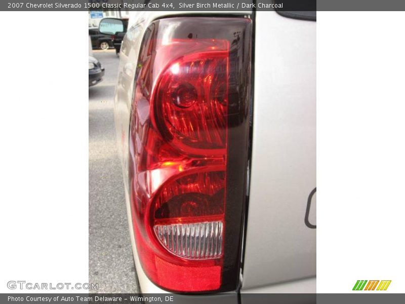 Silver Birch Metallic / Dark Charcoal 2007 Chevrolet Silverado 1500 Classic Regular Cab 4x4