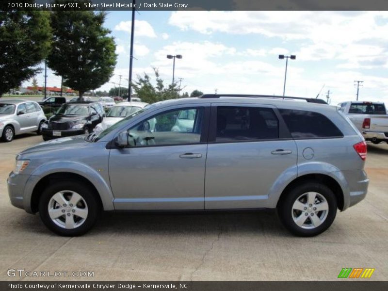 Silver Steel Metallic / Dark Slate Gray 2010 Dodge Journey SXT