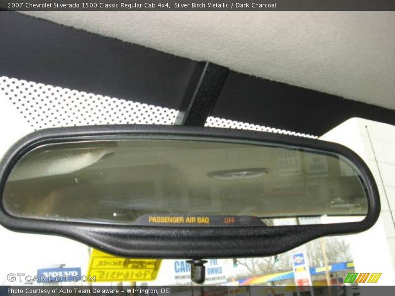 Silver Birch Metallic / Dark Charcoal 2007 Chevrolet Silverado 1500 Classic Regular Cab 4x4