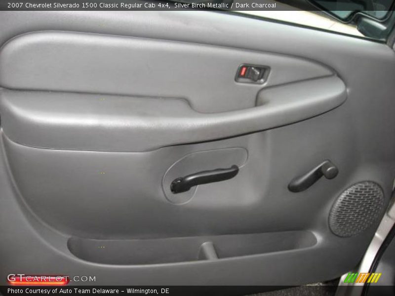 Silver Birch Metallic / Dark Charcoal 2007 Chevrolet Silverado 1500 Classic Regular Cab 4x4