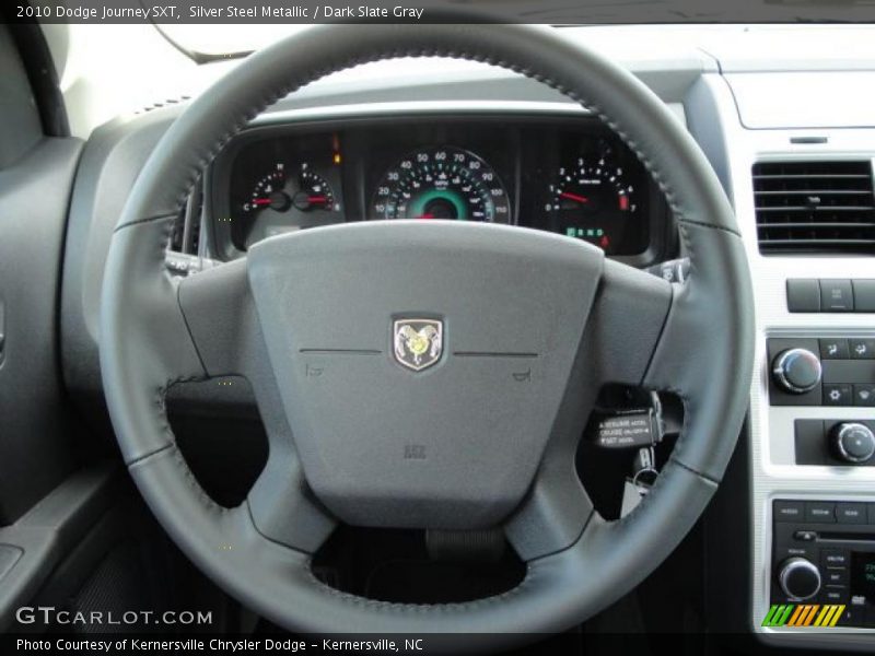 Silver Steel Metallic / Dark Slate Gray 2010 Dodge Journey SXT
