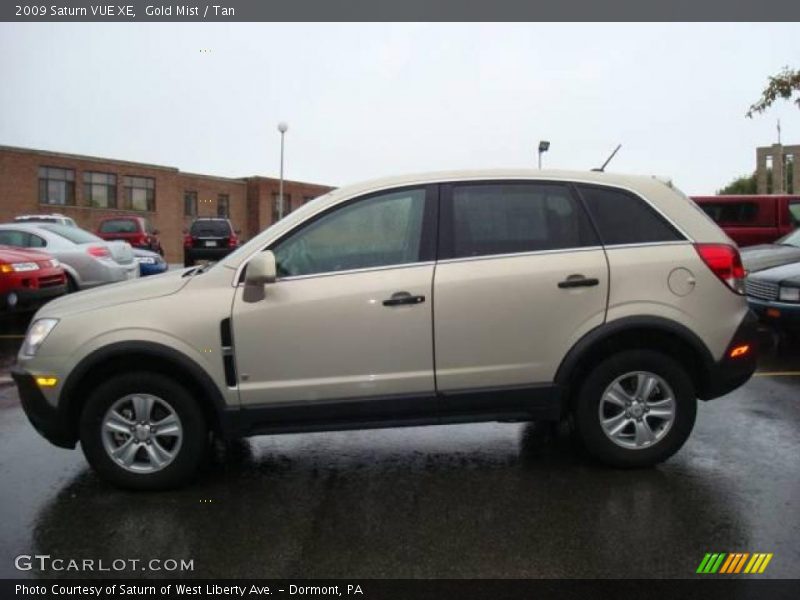 Gold Mist / Tan 2009 Saturn VUE XE