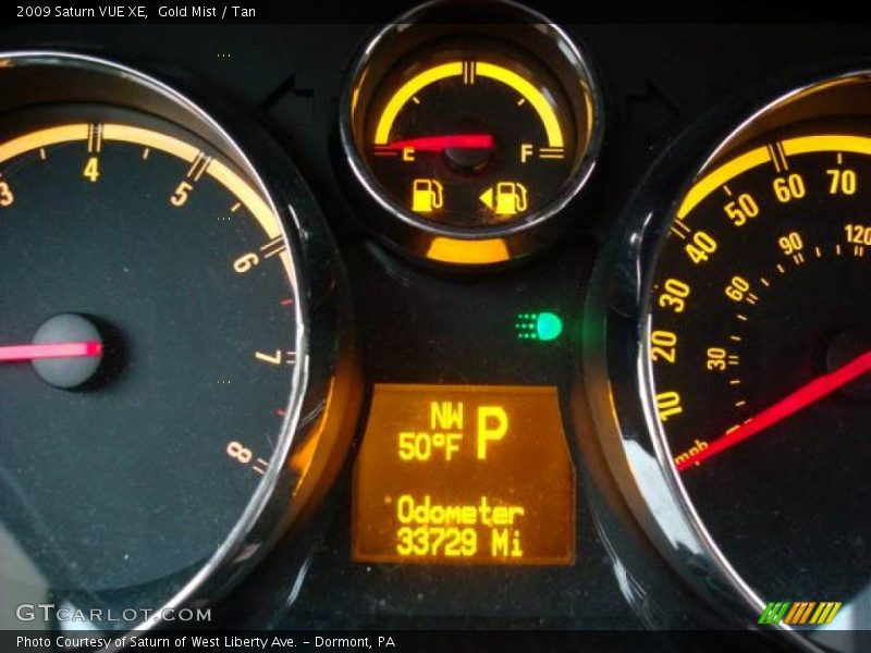 Gold Mist / Tan 2009 Saturn VUE XE